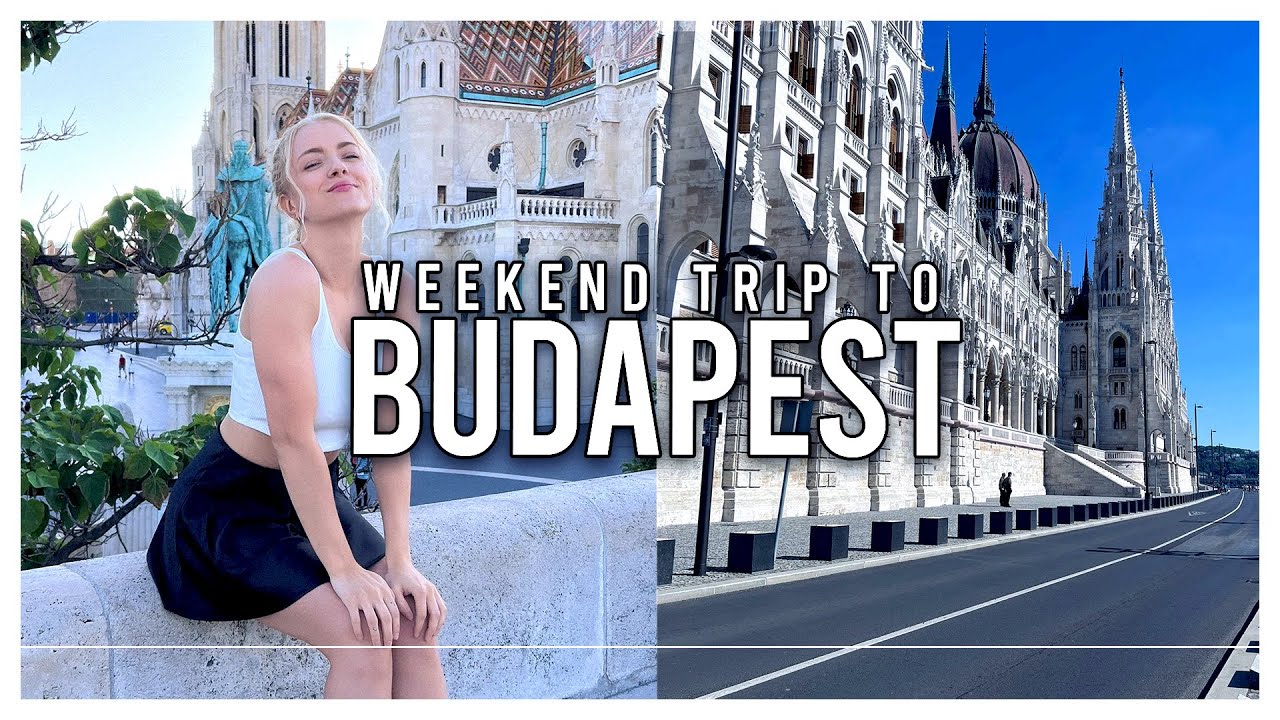 TRAVEL VLOG TO BUDAPEST: gamer girls hiking and stuff