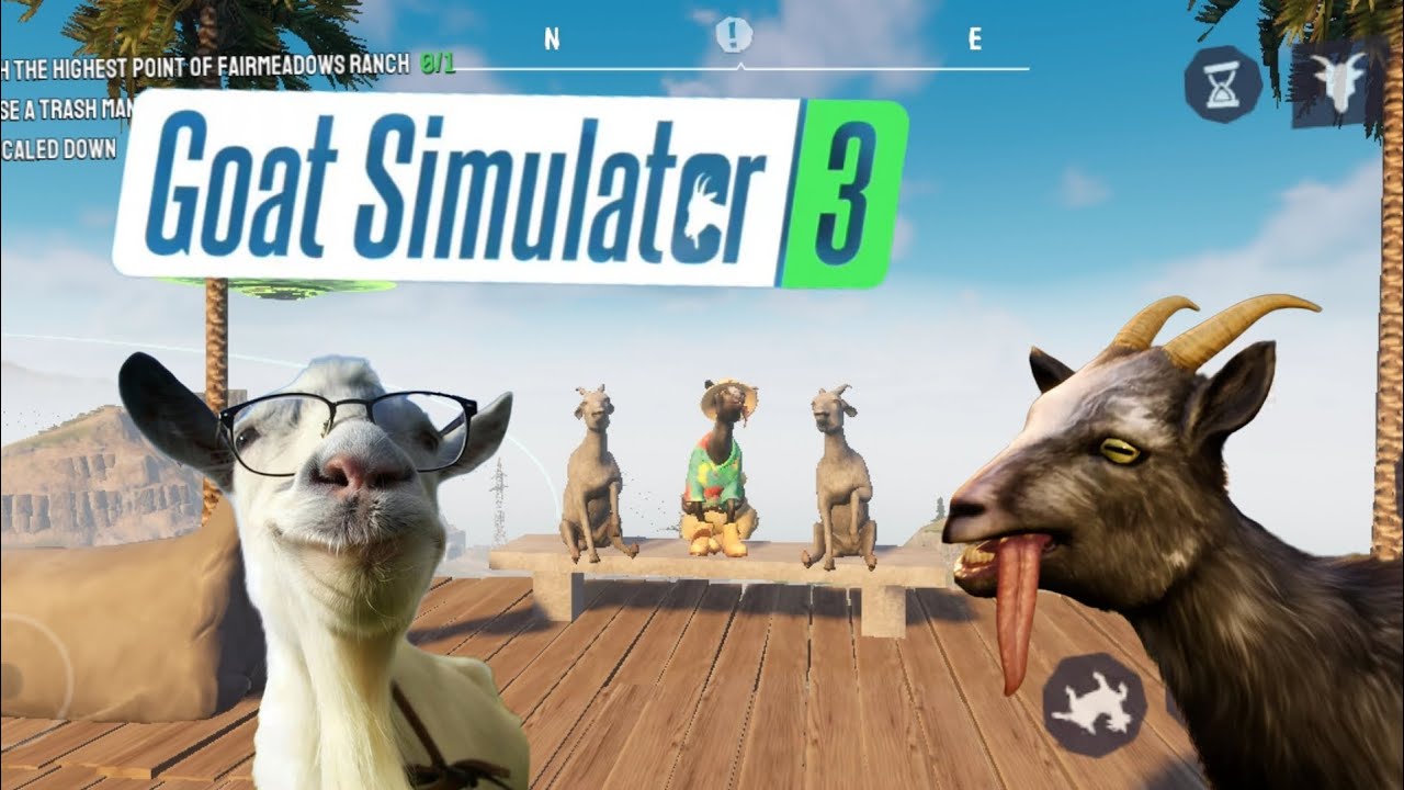 GOAT Simulator 3 GAMEPLAY (NEW editing style)