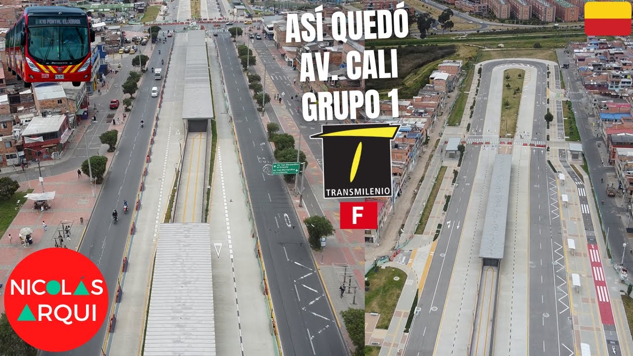 Así Quedó la Construcción de TransMilenio Avenida Cali entre Puente Tibanica y Av. Bosa en Bogotá 🇨🇴