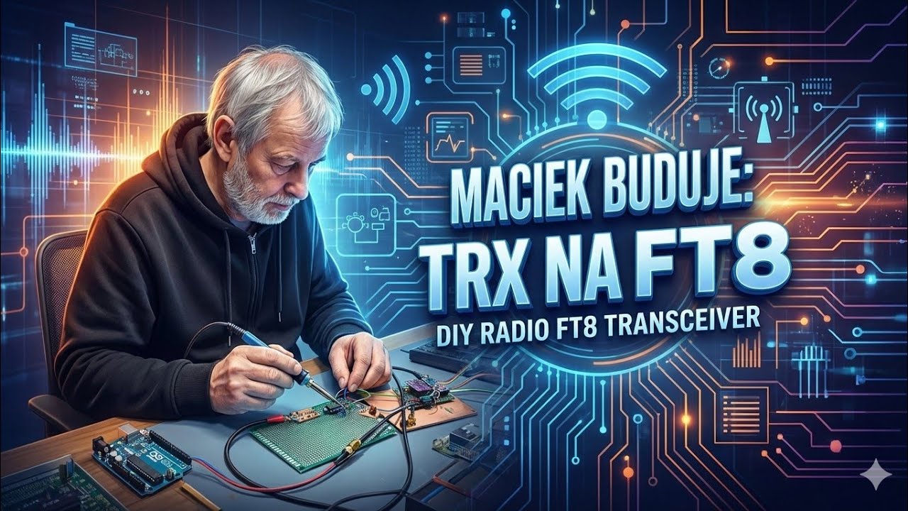 DIY - SDR DDX SAFE;  radio z niczego czyli Maciek buduje trx na ft8.