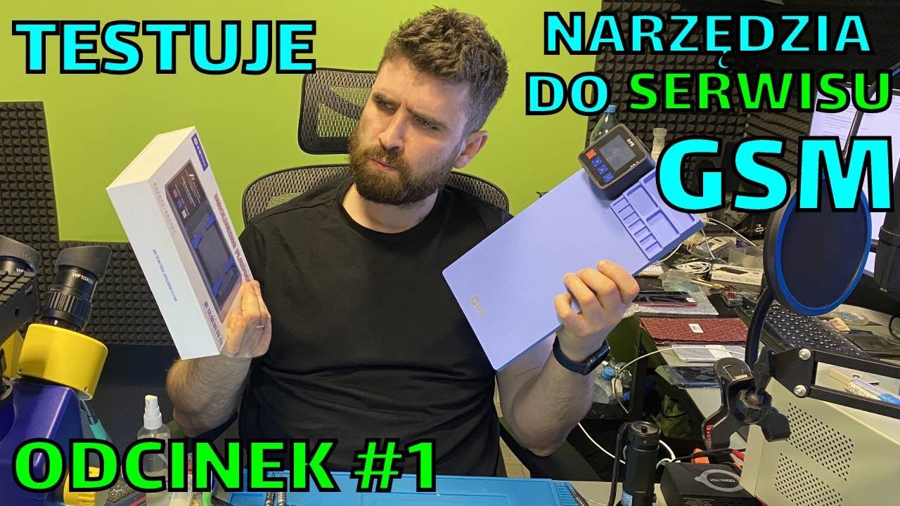 Testuje narzędzia przydatne w serwisie iPhone i nie tylko Odcinek #1