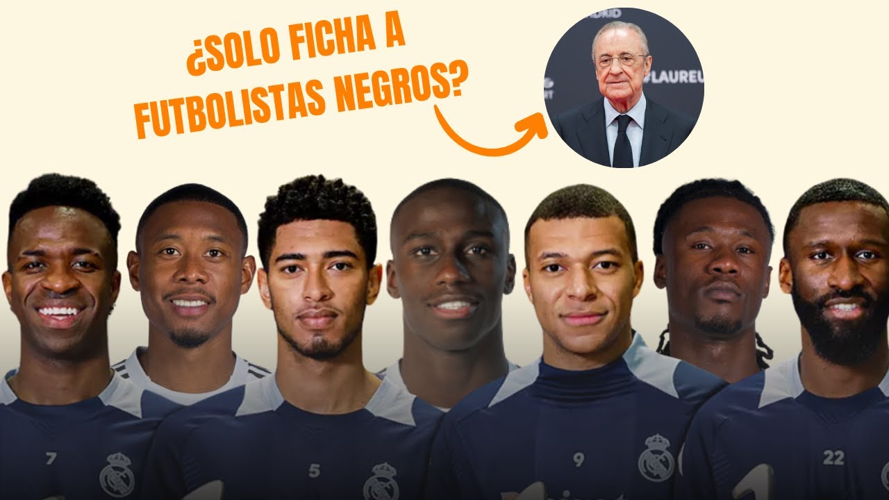 Por qué el Real Madrid tiene más futbolistas NEGROS que NUNCA