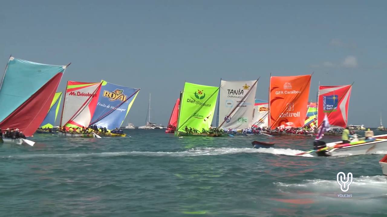 #Yole365 - D&eacute;part et duel UFR/Chanflor vs Rosette / Orange de l'Etape 2 Anses d'Arlet - Marin