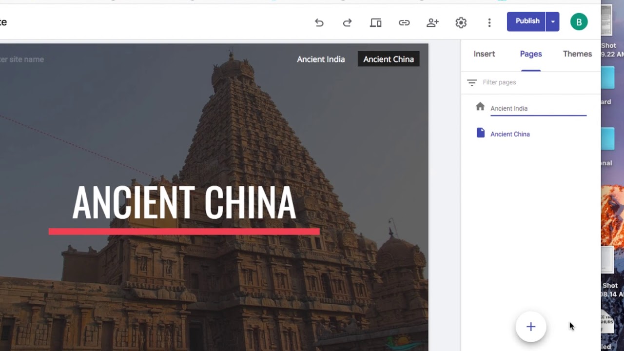 Google Sites Tips #1