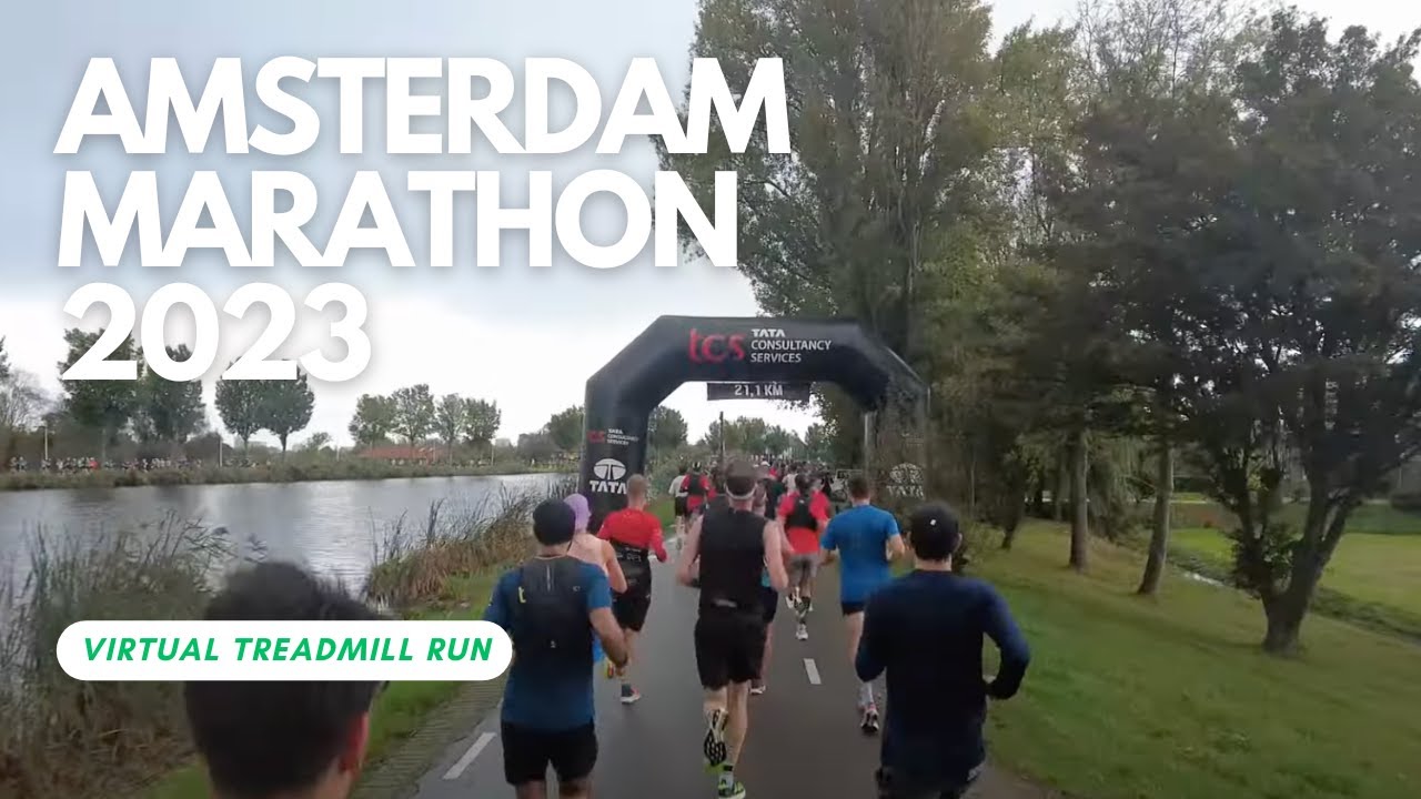 Amsterdam Marathon 2023 | Start Area B | Virtual Treadmill Run