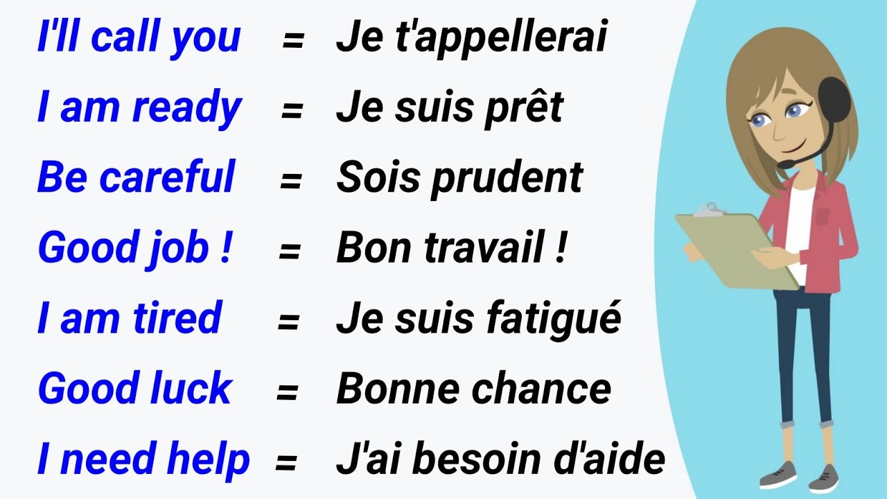 Les phrases les plus utilisées en anglais ✪ Most used phrases in English