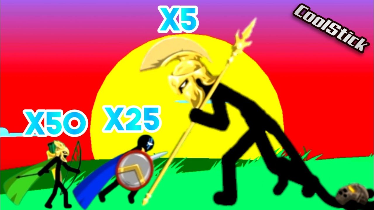 Xiphos And Kytchu Vs Giant Boss Spearton Army | Insane Battle | Stick War Legacy