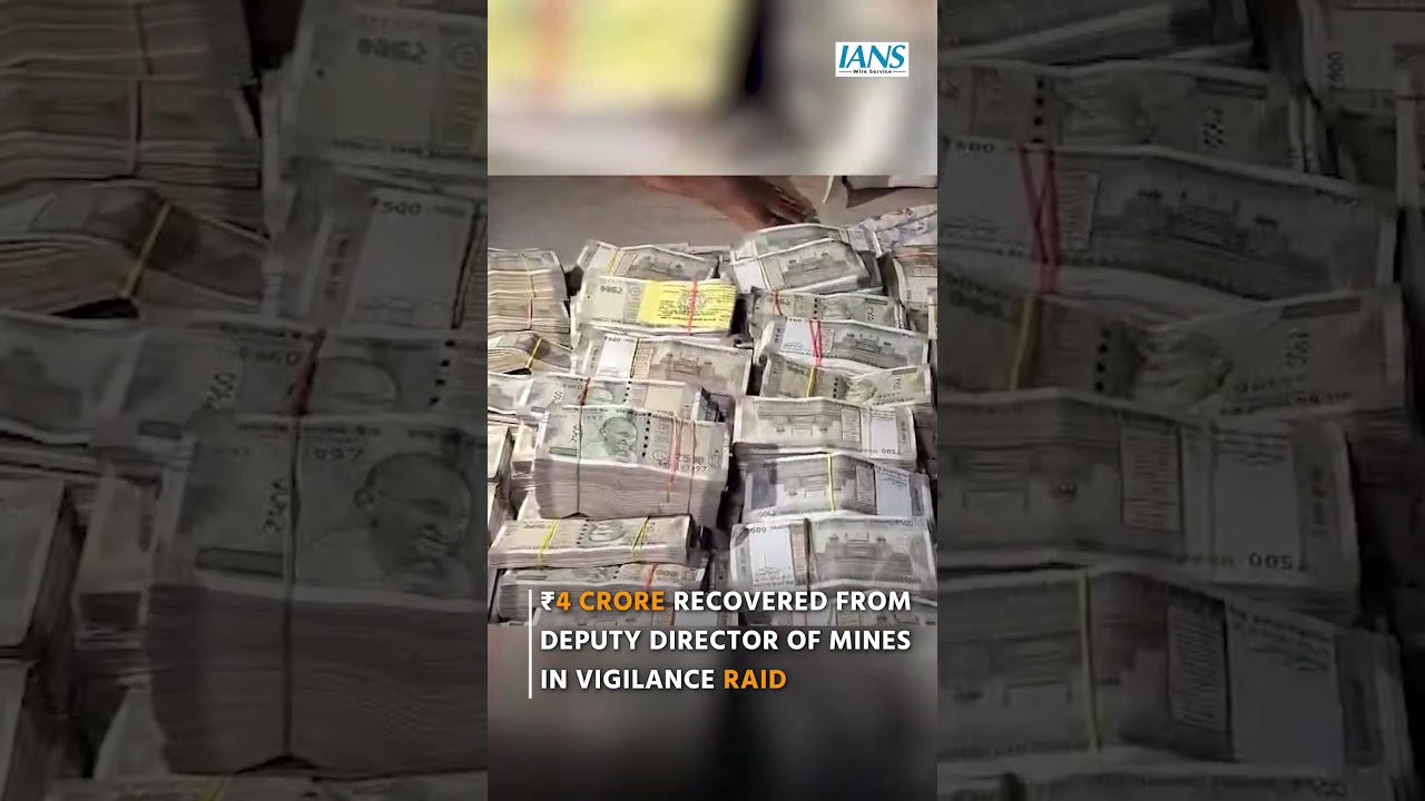 Bhubaneswar Vigilance Raid: ₹4 Crore Recovered from Deputy Director of Mines