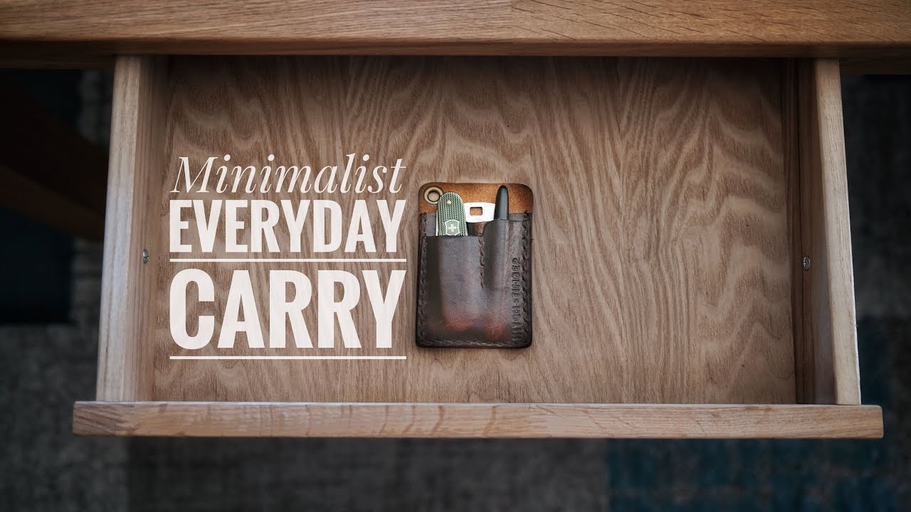 Minimalist Everyday Carry Quarantine 2020 I What's In My Pockets?
