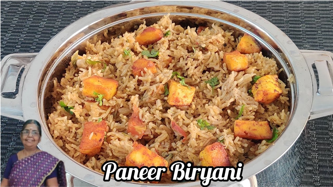 Paneer Biryani | பாசுமதி அரிசில ஒரு முறை இப்படி செஞ்சு பாருங்க.. டேஸ்ட் வேற லெவல்...