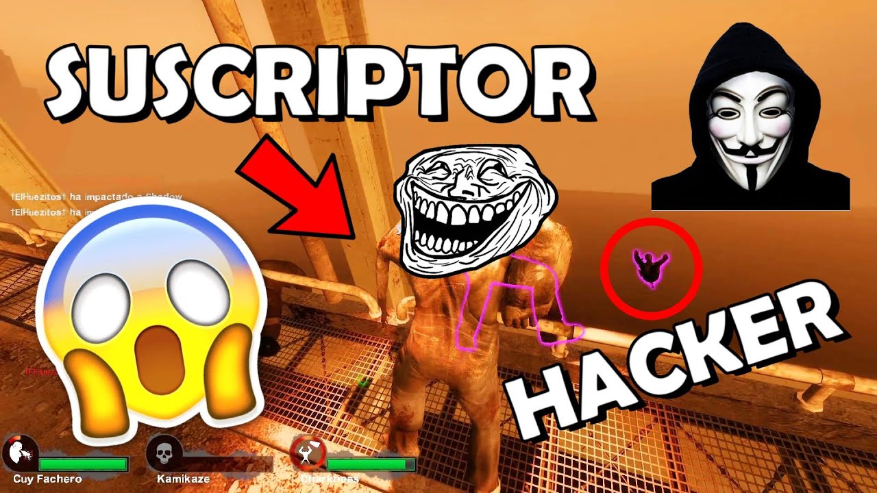 JUGUÉ CON SUSCRIPTORES y PASO ESTOOO!! 🤣😂 *SI TE RÍES PIERDES 🤑 - Left 4 Dead 2 #funnymoments