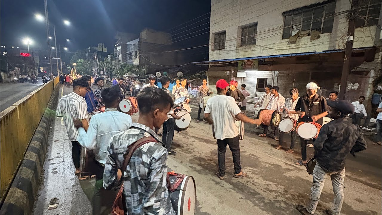 श्री गणेश कृपा दुर्गेश बाबा सवारी 2025 बापू नगर बिलासपुर 🌃