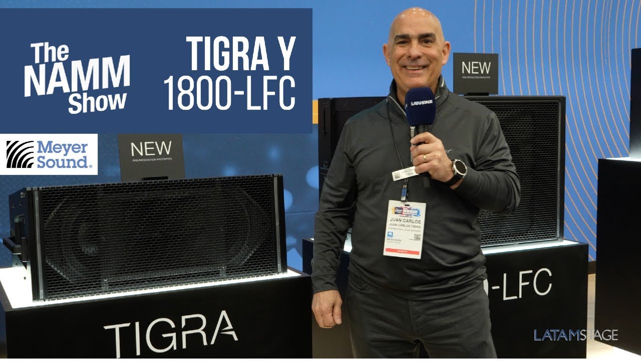 Nuevos line array TIGRA y sub 1800-LFC de Meyer Sound: así impactan en el mercado latinoamericano