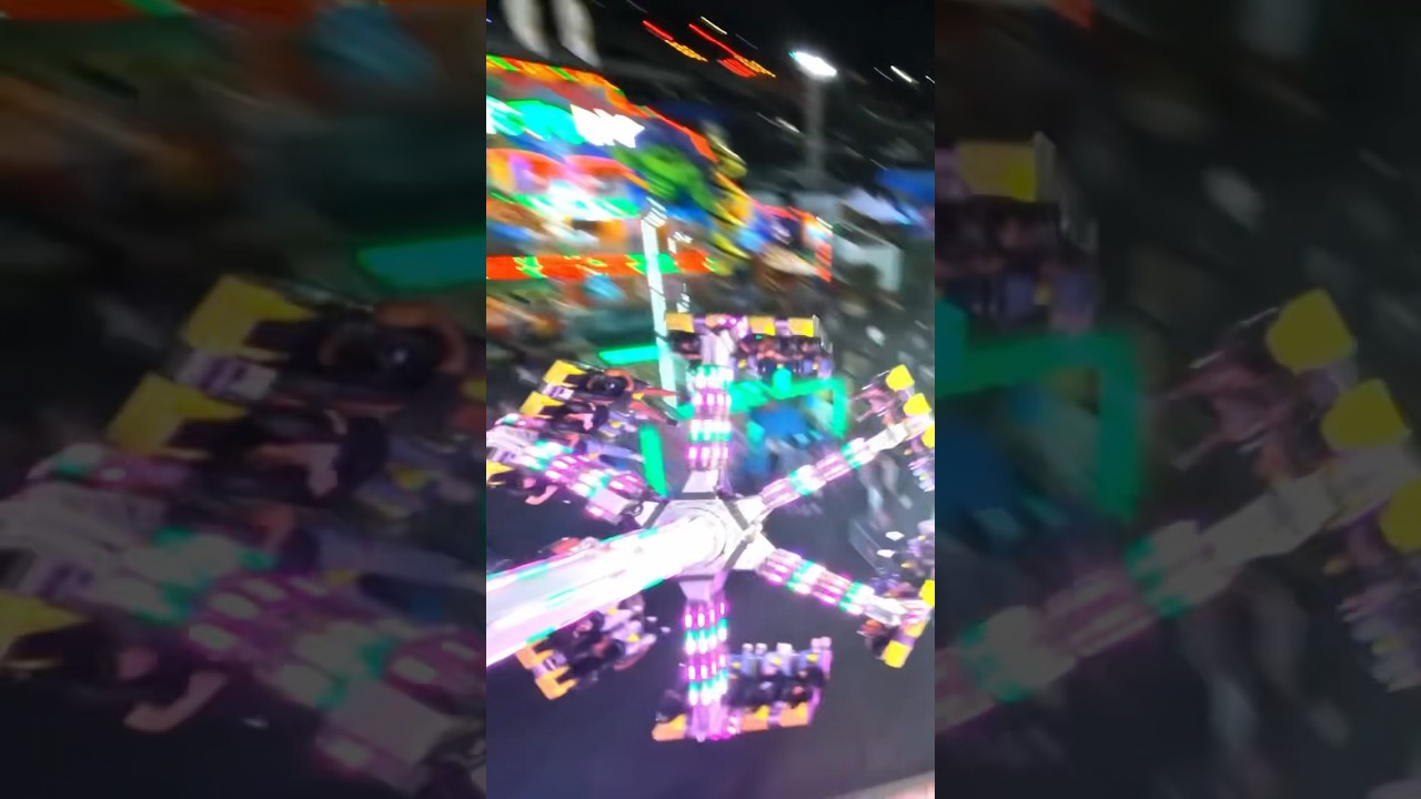Epic Theme Park Ride! #fpv #drone #technology #friends  #amazing #gaming #shorts #fun