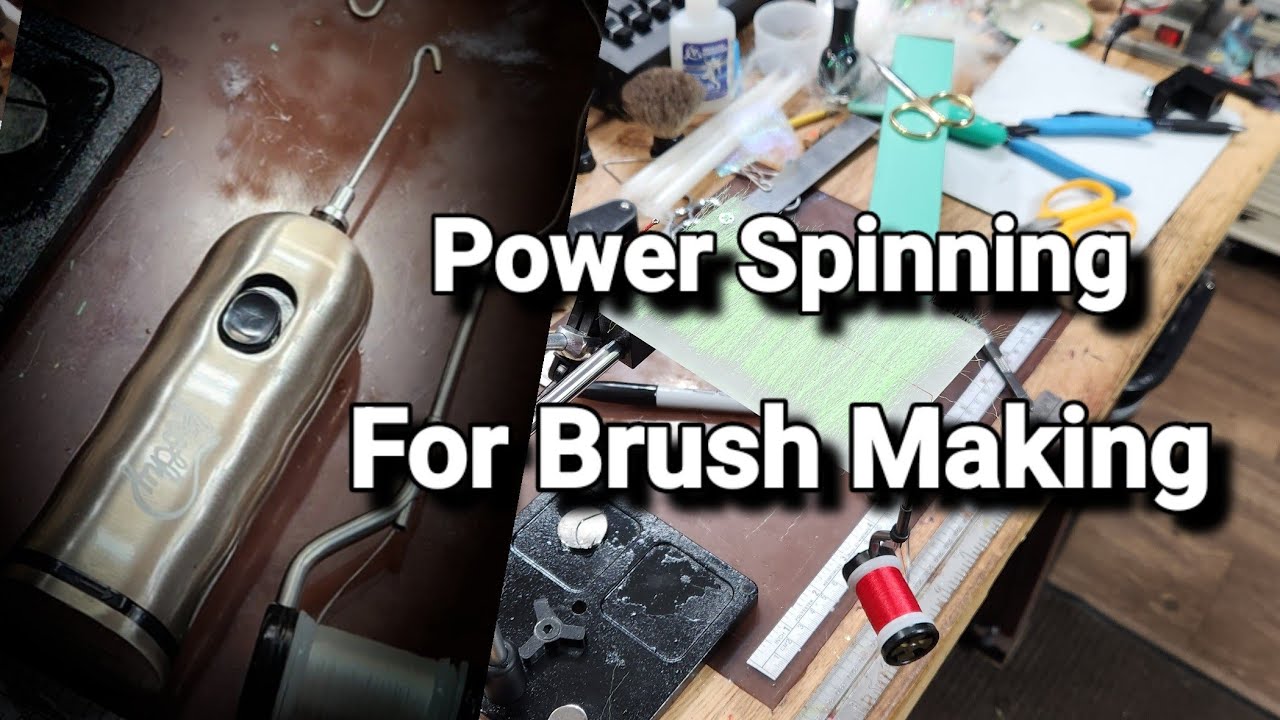 New Brush Spinner For Fly Tying