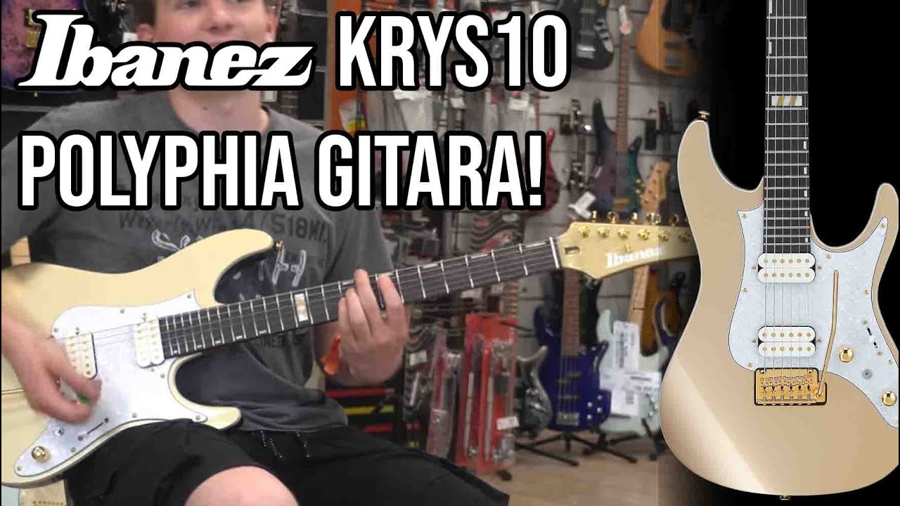 Ibanez KRYS10 Scott Lepage signature električna gitara sa gig bagom
