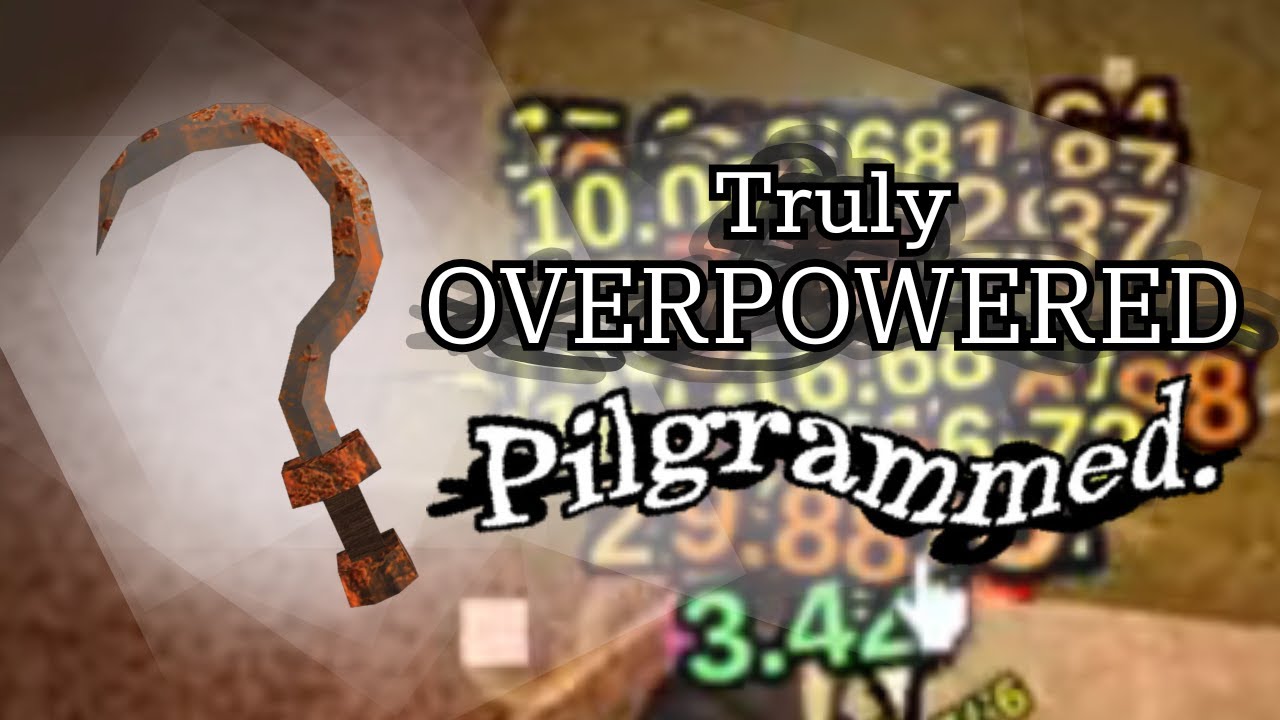 truly OP fire stacks + DPS Scrap Sickle build (Pilgrammed)