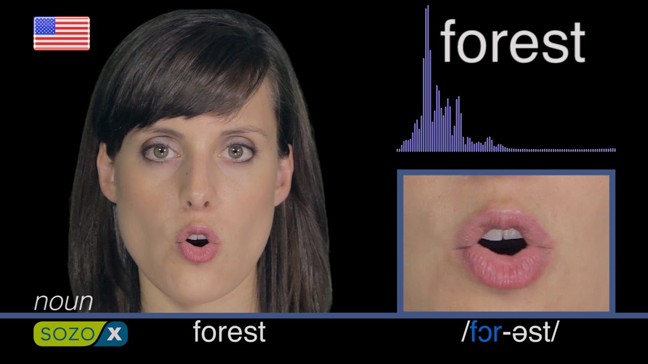 How To Pronounce FOREST - American 英語の発音 pronunciación de Inglés 美國英語 Cách phát âm