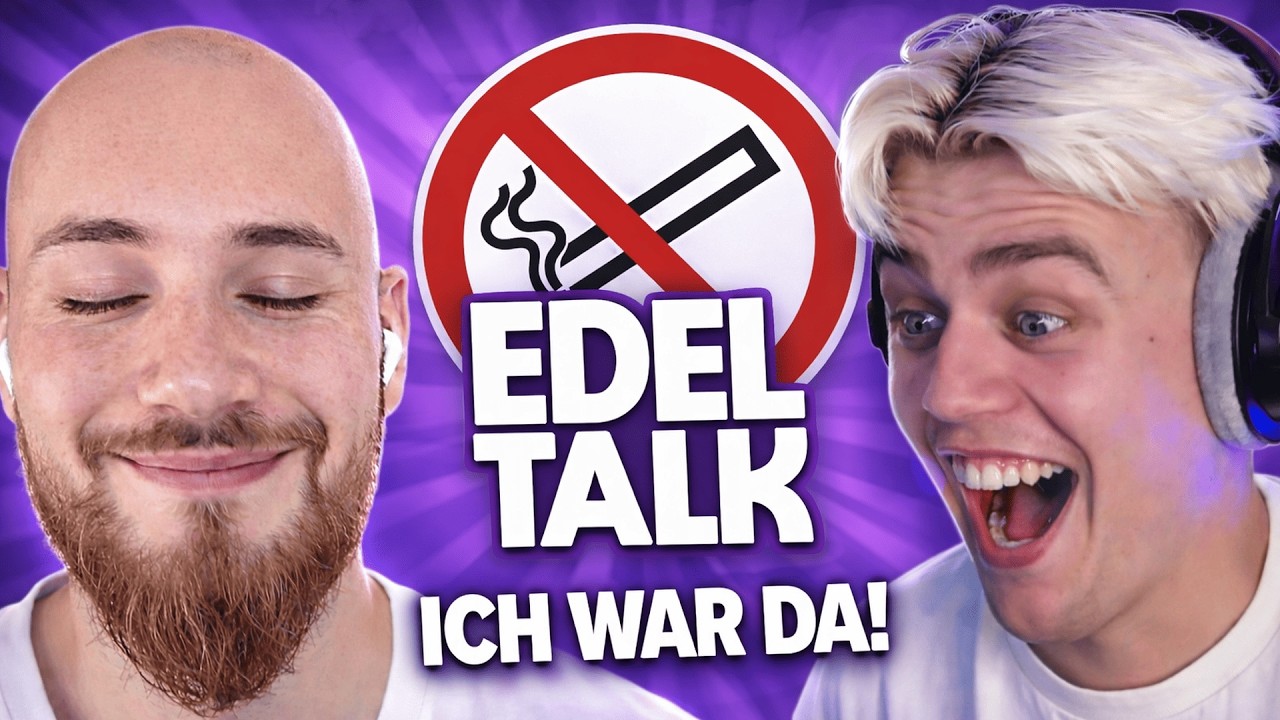 ICH WAR BEI EDELTALK (+ yappathon)🤣