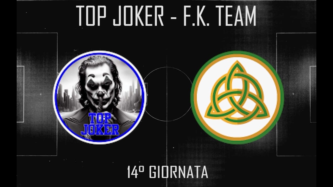 ROMA TORNEI - INVERNALE 25-26 - C8 RN - 14&deg; GIORNATA - TOP JOKER - F.K. TEAM - 4-6
