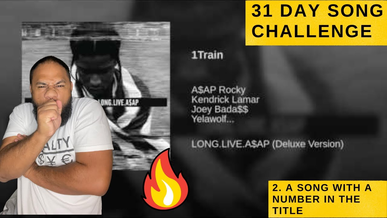 1Train - A$AP Rocky REACTION | (31 Day Song Challenge)