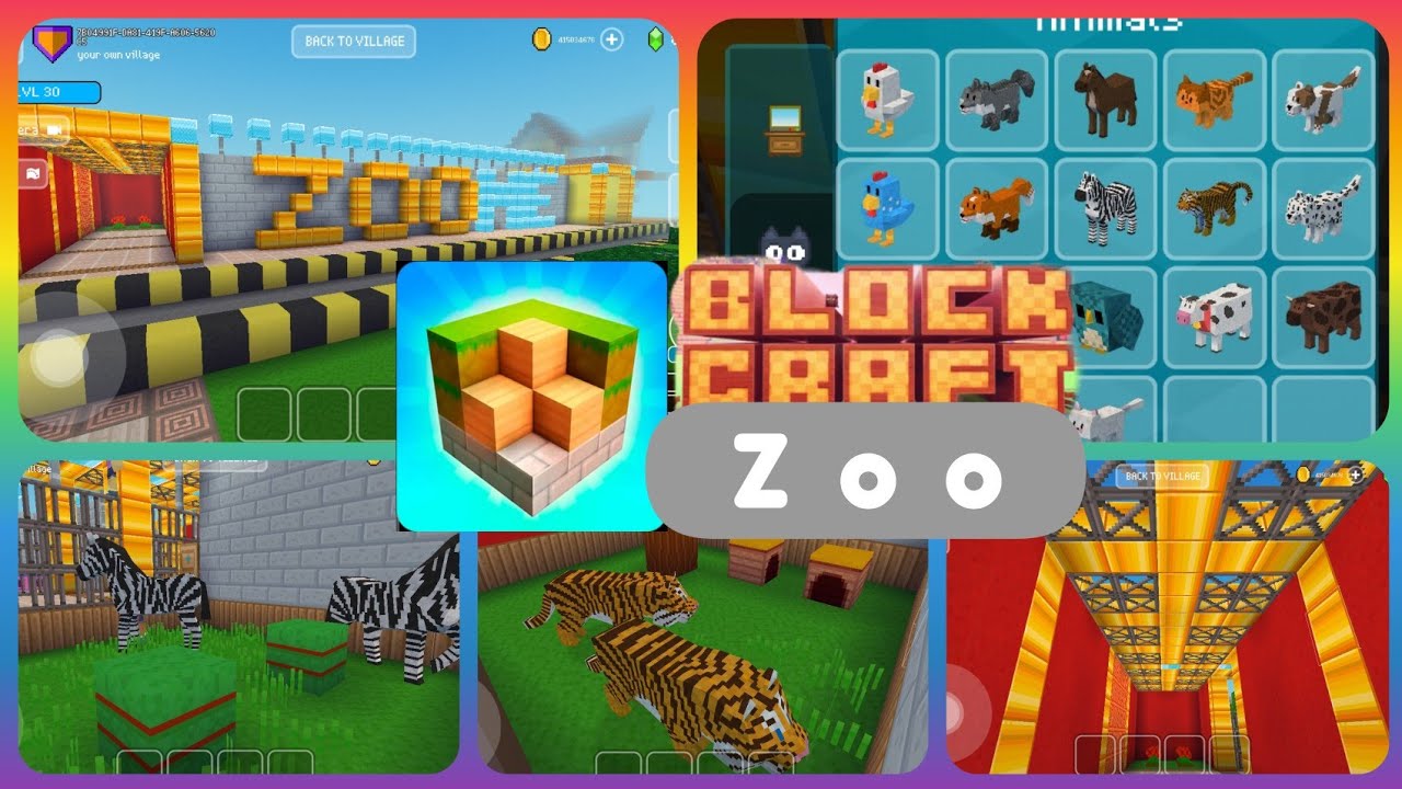 Block Craft 3D Building Simulator || Visiting  Zoo || ME Blocks Pakistan 🇵🇰