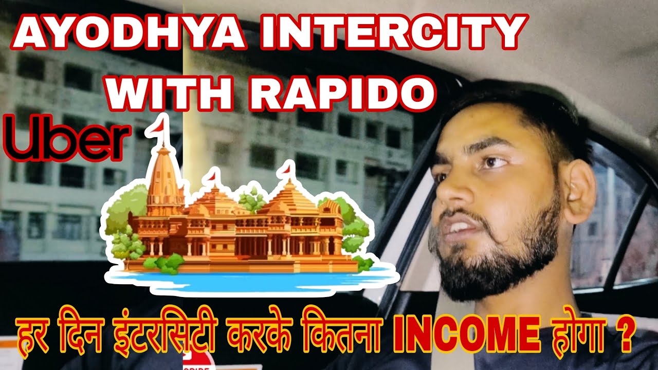 Ola uber car income / rapido intercity Ayodhya how much income @Rahulcab4538