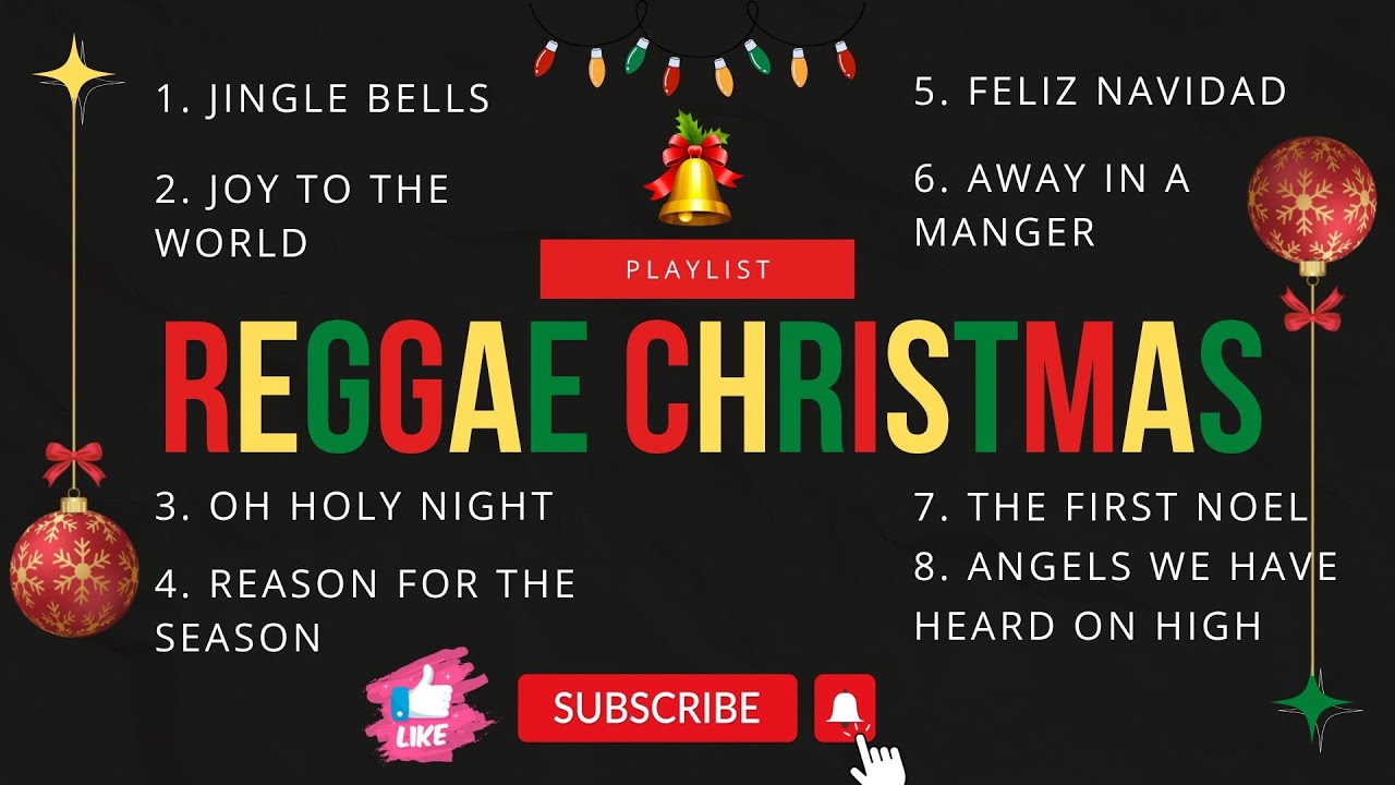 Christafari - THE BEST REGGAE Christmas Playlist of 2022 - NONSTOP