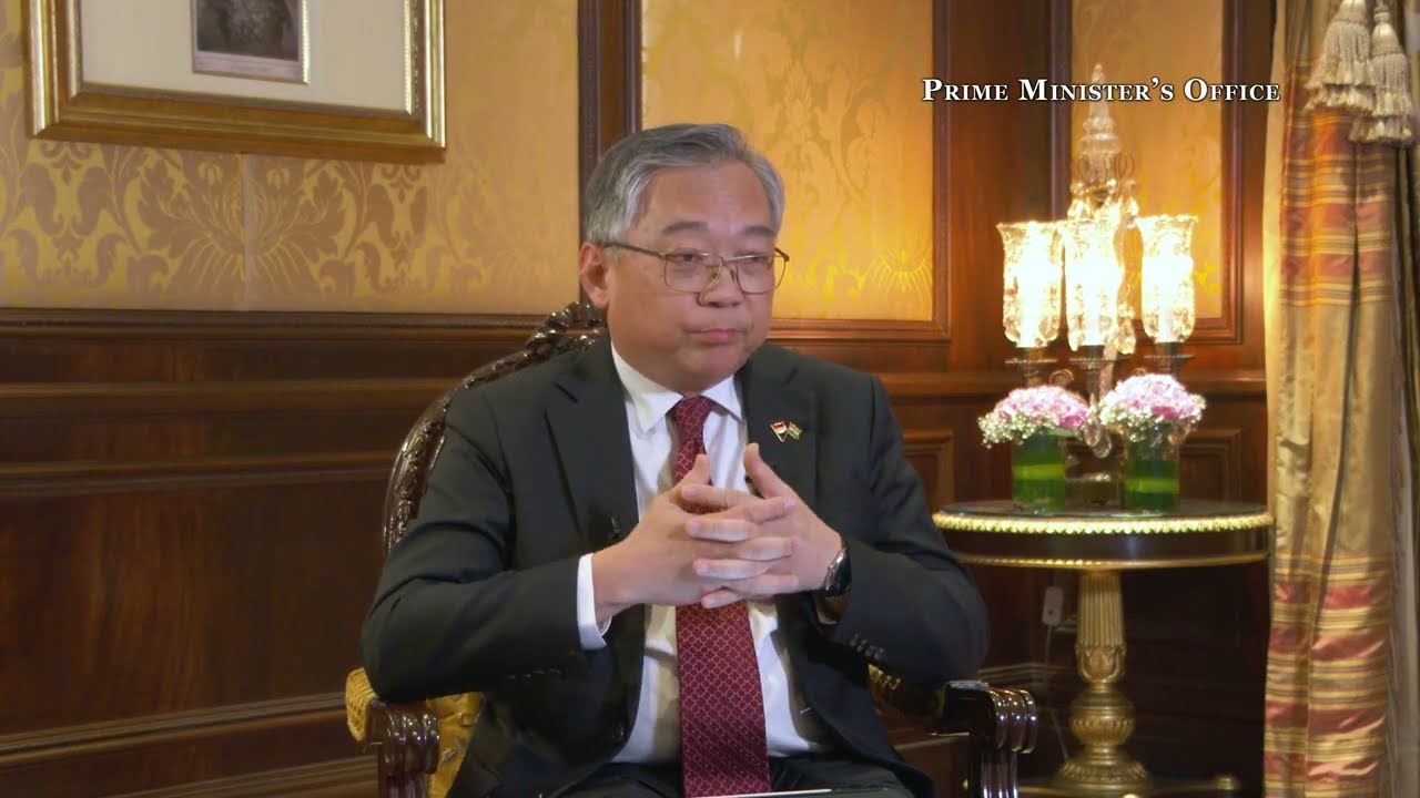 DPM Gan at the Doorstop Interview after the 3rd India-Singapore Ministerial Roundtable