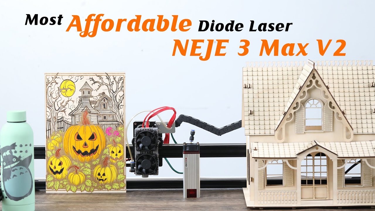 NEJE 3 Max V2 E40|Laser Engraver|Diode Laser|Laser Machine#4k #diy #laser #art