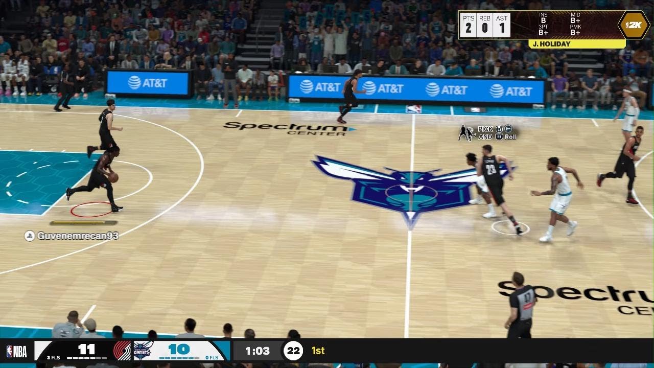 Portland Trail Blazers vs Charlotte Hornets - NBA 2K26
