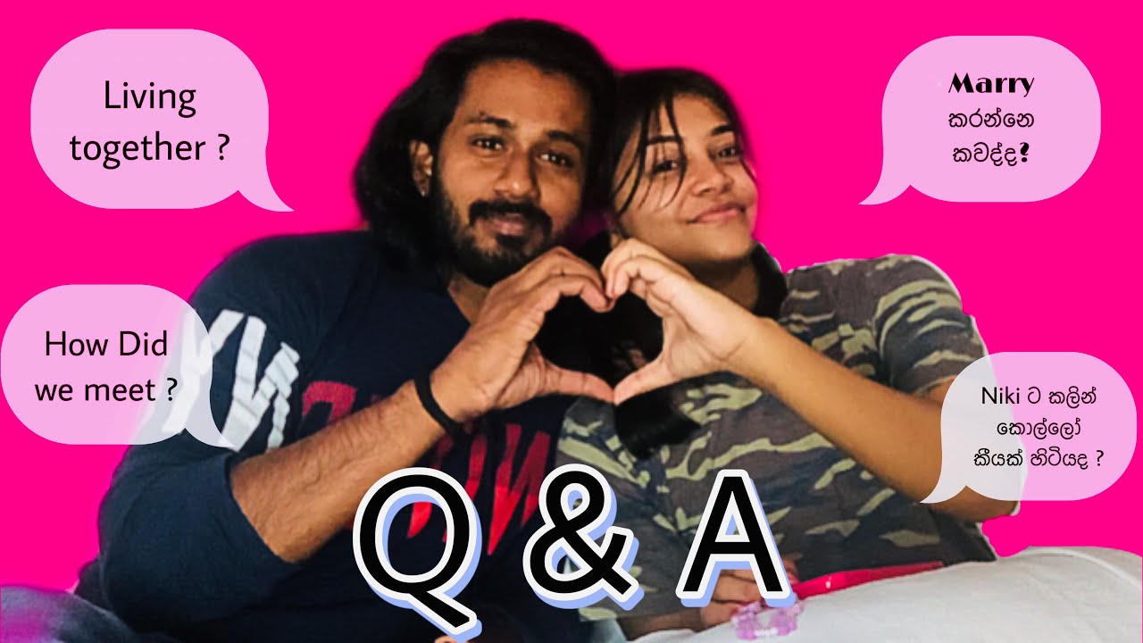 Q&A / Answering your Questions/ සිංහල vlog - Lankan Couple / Don&Niki / Nikitha reimers