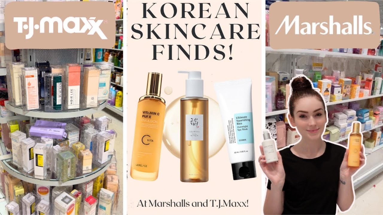 Korean Skincare Finds at Marshalls and T.J.Maxx!