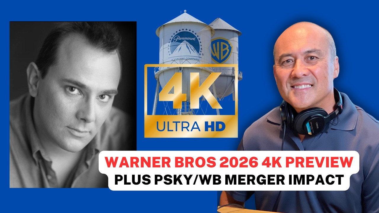 BILL HUNT PREVIEWS WB'S 2026 #4k Slate PLUS the PSKY/WB Merger Impact #podcast #Film