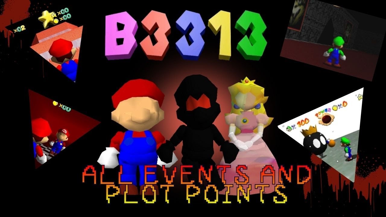 All Horror Events/Plot Points in B3313/Super Mario 64 Internal Plexus