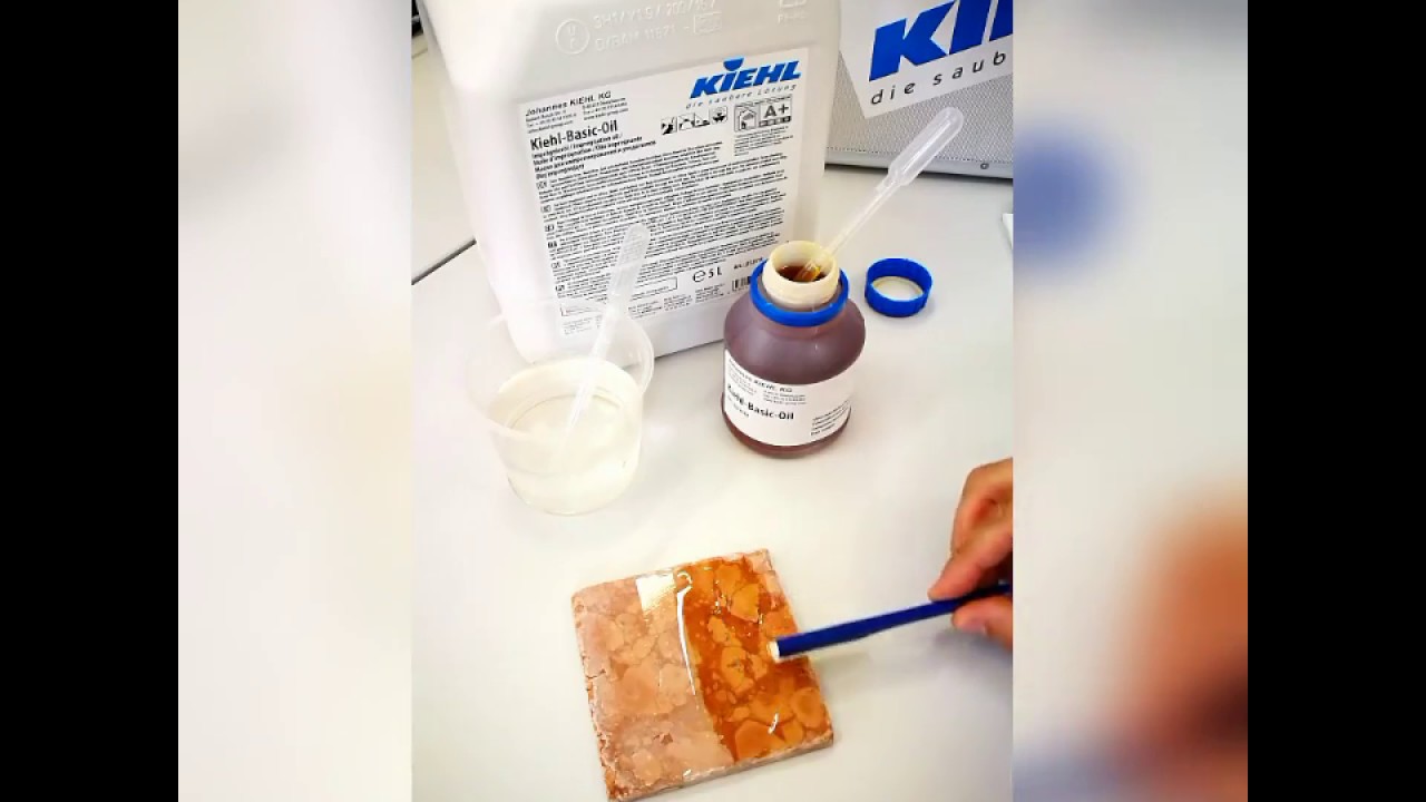 Renowacja MARMURU - KIEHL Basic OIL