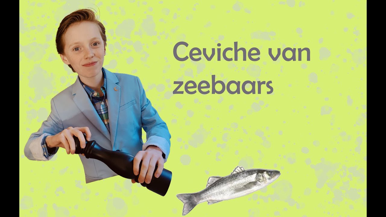 Ceviche van zeebaars