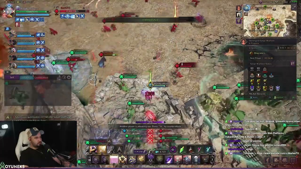 ADRIANA SERVER / FIRST SIEGE / THRONE AND LIBERTY
