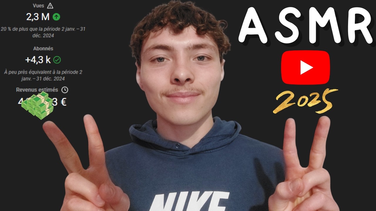 ASMR :📊Bilan Youtube 2025📊