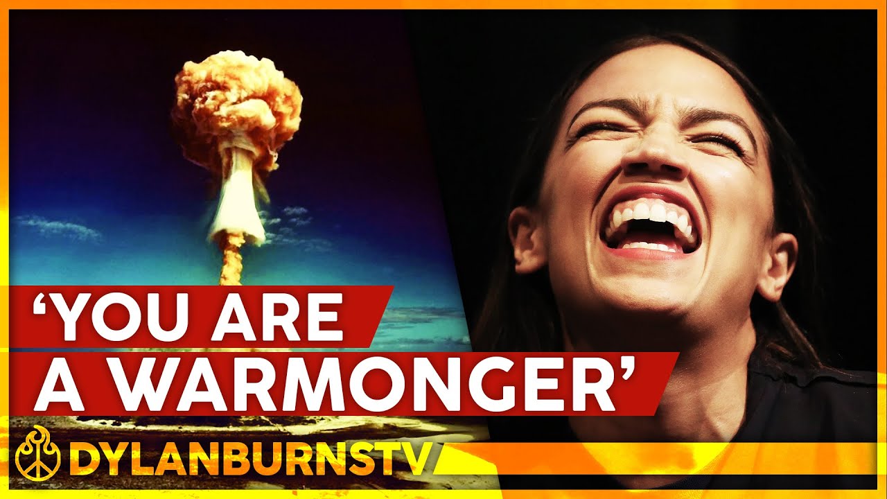 Pro-Putin Protesters Disrupt AOC Speech