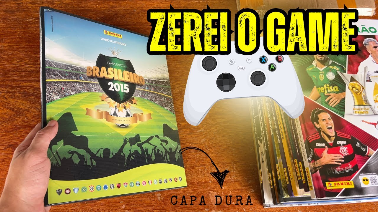 ENCONTREI O ÁLBUM CAPA DURA MAIS DIFÍCIL DO BRASILEIRÃO