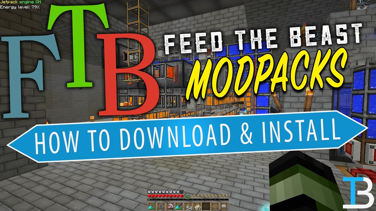 How To Download & Install Feed The Beast Modpacks (Install Modpacks with the FTB Launcher!)