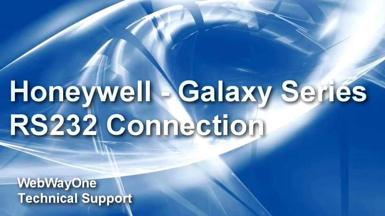 WebWayOne - Galaxy Series RS232 Integration