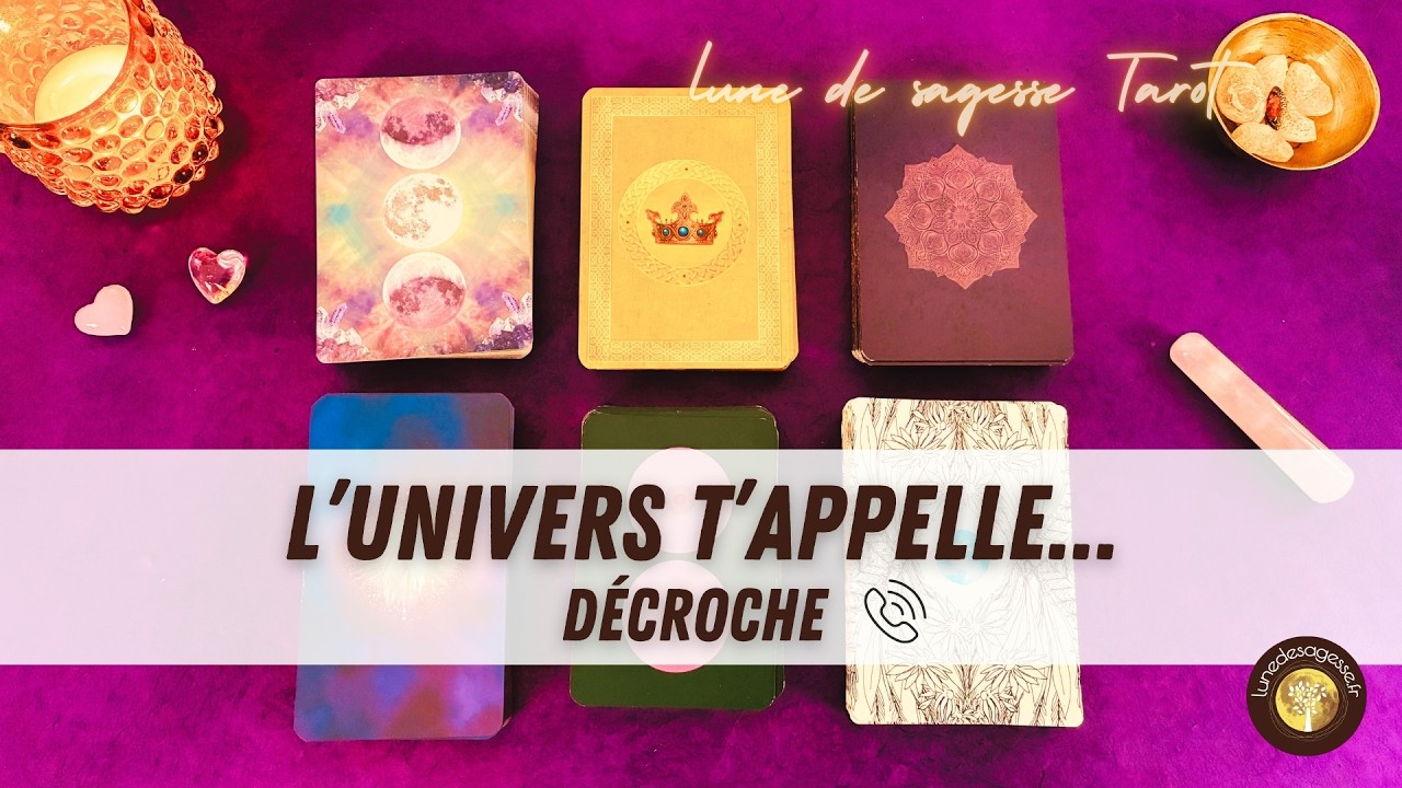 💌 L'UNIVERS T'ENVOIE UN MESSAGE IMPORTANT POUR TOI ! 🔮 Tirage à choix · Guidance intemporelle