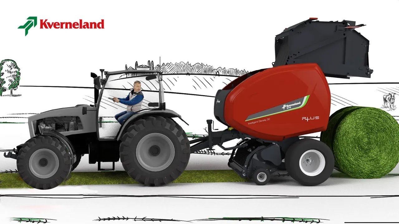 TIM Kverneland Baler animation (IEN)