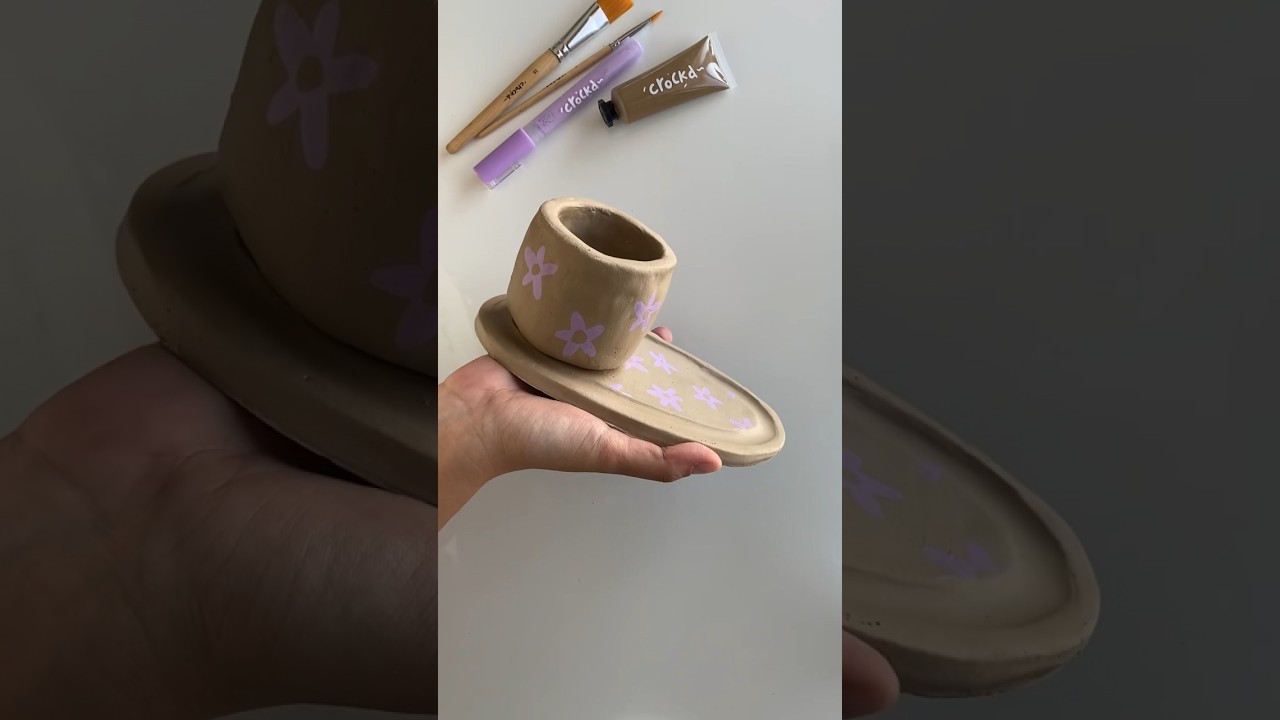 Craft Idea! DIY Desk Organizer 🙌 Make Yours with The Crockd Pottery Kit