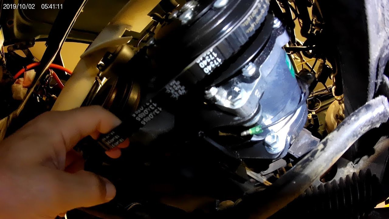 280Z Air Conditioning AC Compressor Upgrade Kit Install