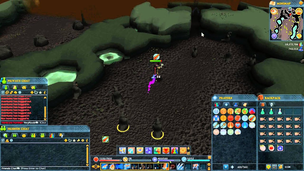 Runescape: Hardcore Ironman - Miniguide: Safespotting Dagannoth Rex