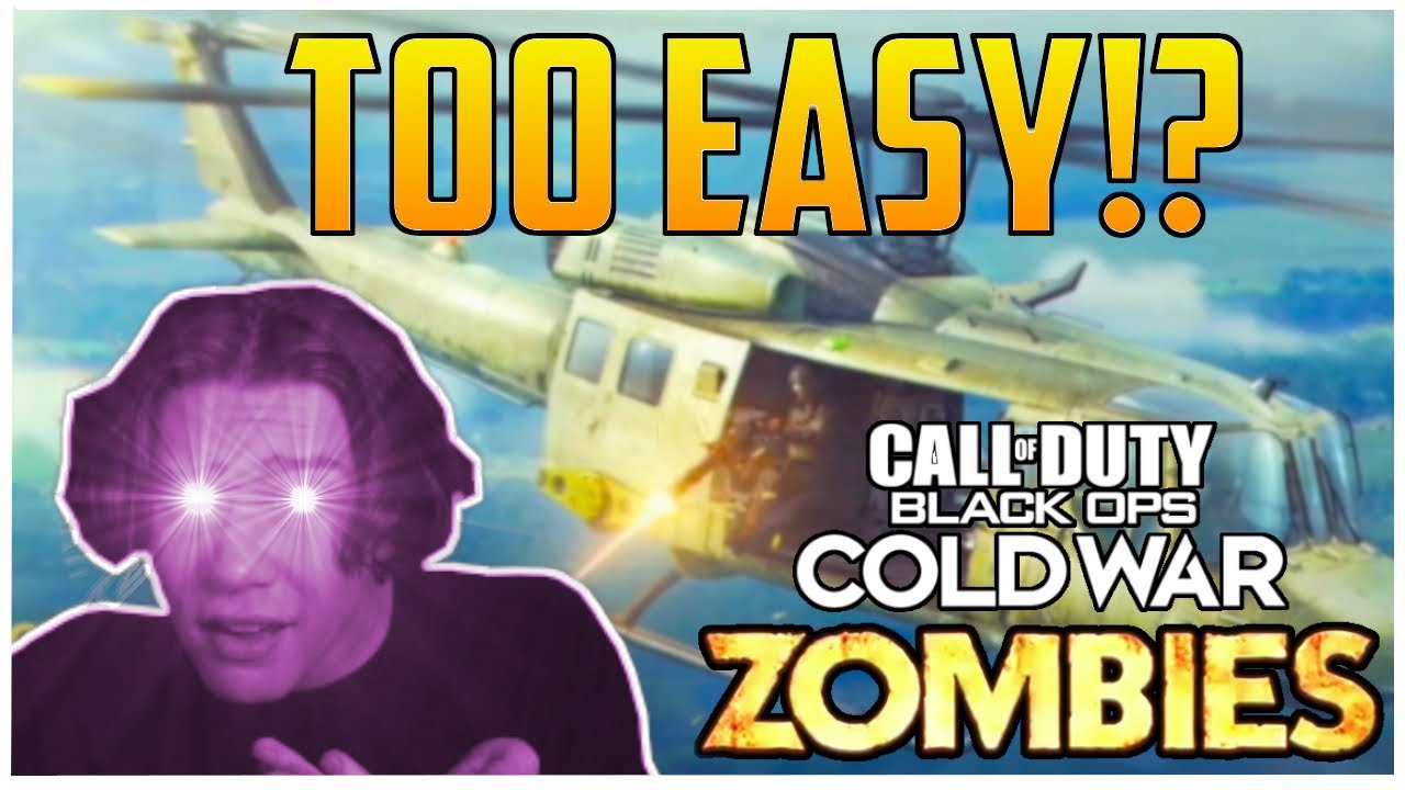 BLACK OPS COLD WAR ZOMBIES IS TOO EASY (Self Revive & Chopper Gunner RANT)