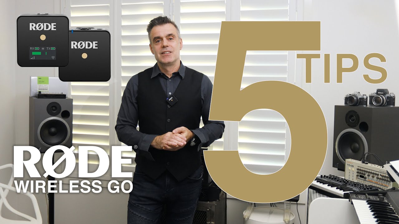 Rode Wireless GO Lapel Microphone - 5 Tips for better audio - Samples with and without EQ